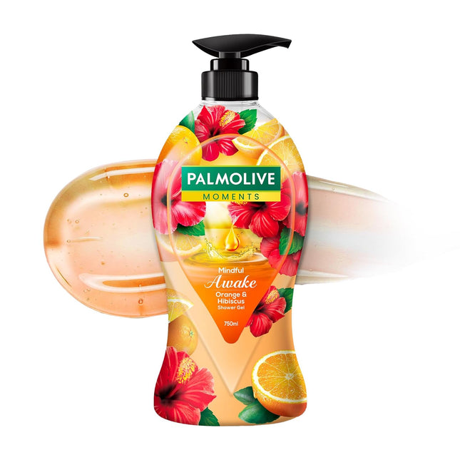 Palmolive Mindful Awake Body Wash, 750ml Shower Gel