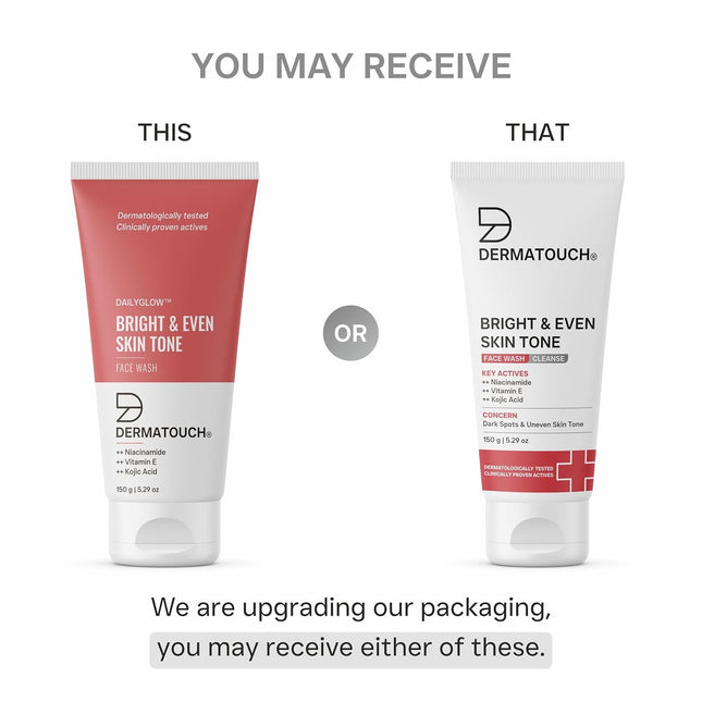 DERMATOUCH Bright & Even Skin Tone Face Wash 150G