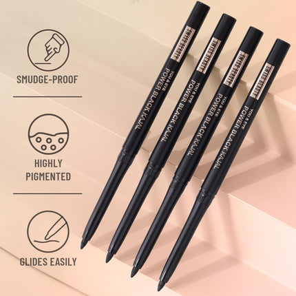 SWISS BEAUTY You & Eye Power Black Pencil Kajal -0.30gm