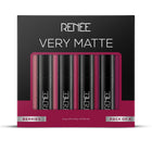 RENEE Very Matte Lipsticks -Pack of 4