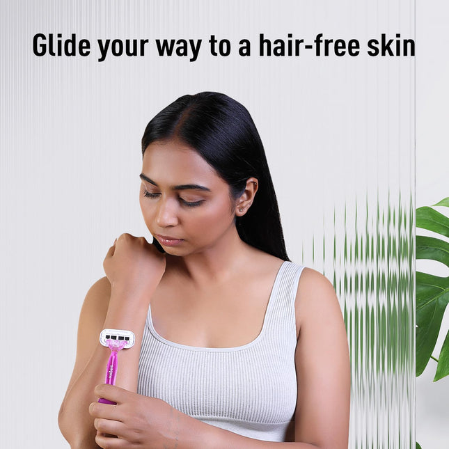 Sirona Reusable Hair Removal Razor for Women (Pack of 1)