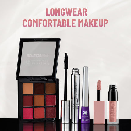 Swiss Beauty Waterproof Volume Mascara -Jet Black, 8.5Ml