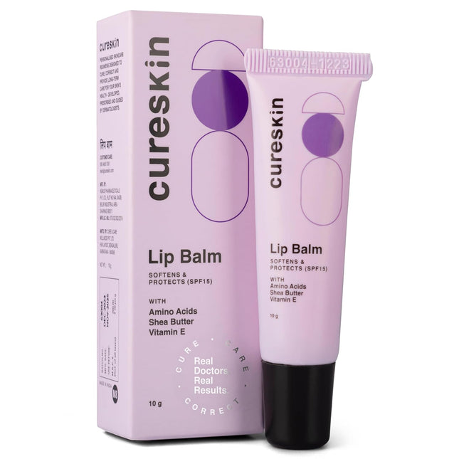 Cureskin Lip Balm with SPF 15 | Lip Balm 10g
