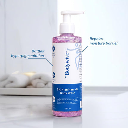 Be Bodywise 5% Niacinamide Brightening Body Wash | 250ml
