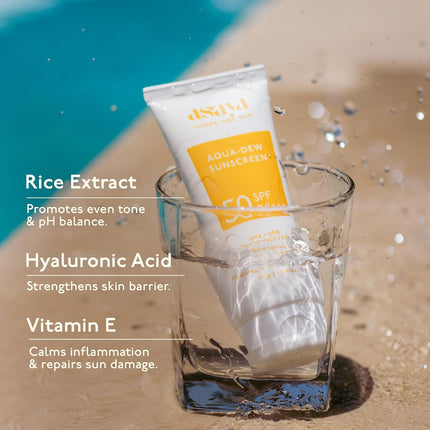 Asaya Aqua Dew Sunscreen SPF 50 PA+++ | 50ml