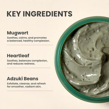 AXIS-Y Mugwort Pore Clarifying Wash Off Pack -100ml
