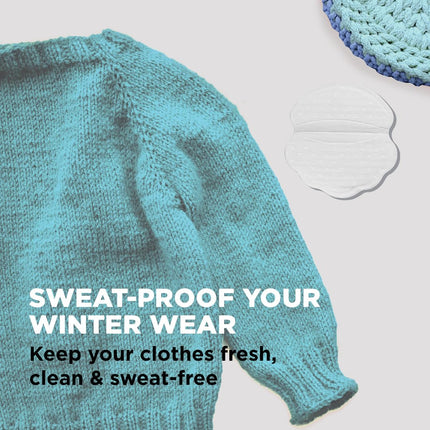 Pee Safe Disposable Underams Sweat Pads For Women & Men (7 Pairs X 2) 28 Pads