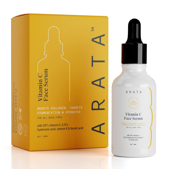 Arata 20% Vitamin C Face Serum for Glowing Skin -30 ml