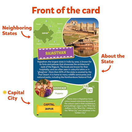 Skillmatics India Map Puzzle - 70 Pieces, Educational Toy for Learning 300+ for Ages 6 to 12 Kids