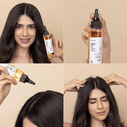 Brillare Argan Hair Oil,Olive oil & Sunflower Oil