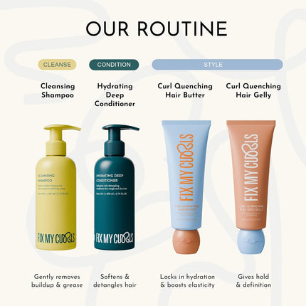 Fix My Curls Curl Quenching Moisture Styling Duo 50gm Pack of 2