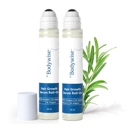 Be Bodywise Rosemary Hair Growth Serum (Roll On) | 3% Redensyl & 2% Anagain