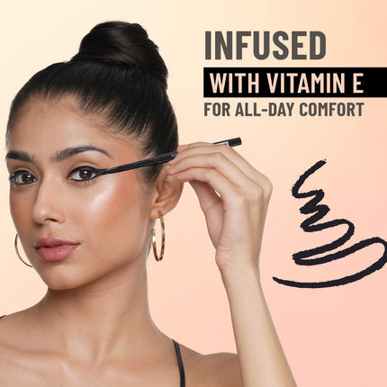 SWISS BEAUTY You & Eye Power Black Pencil Kajal -0.30gm