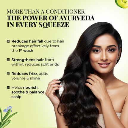 Just Herbs Anti Hairfall Conditioner | Rosemary, Amla & 14 Herbs -200ml