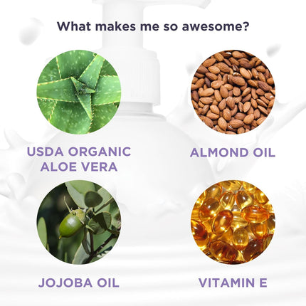 ST. D'VENCE All Seasons Original Moisturizer Body Lotion for Winter with Almond Oil & Aloe Vera-300ml