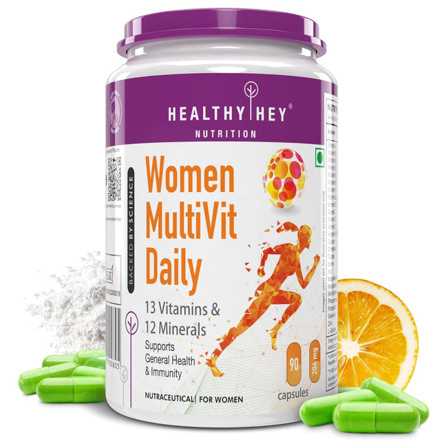 Healthy Hey Nutrition MultiVitamin 90 Vegetable Capsules