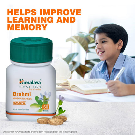 Himalaya Wellness Brahmi, 60 Tablets