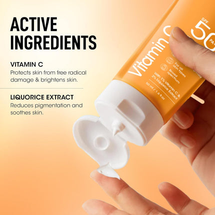 OG BEAUTY All Skin SCIENCE SPF 50 PA+++ Sunscreen | 1% Vitamin C-50ml