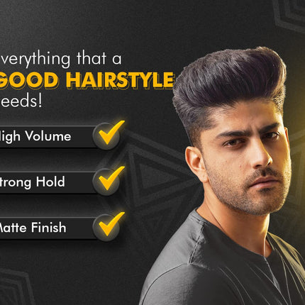 UrbanGabru Hair Volumizing Powder Wax strong hold | Matte Finish Pack of 2