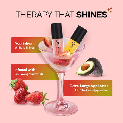 Colors Queen Lip Therapy Glossy Lip Gloss -4.8ml