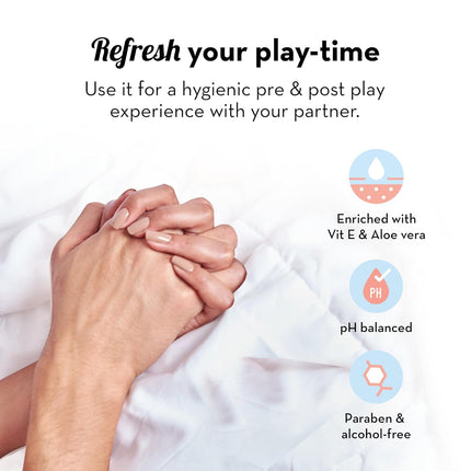 Plush Play Intimate Wipes For Women & Men (Pack of 20)