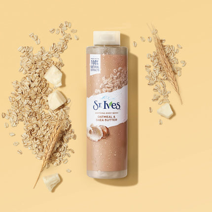 St. Ives Soothing Body Wash|Shower gel Oatmeal & Shea Butter for women-450ml
