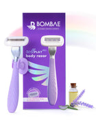 Bombae Rollplay Glow Body Razor with roller