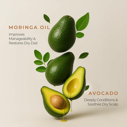 Naturali Damage Repair With Avocado & Moringa Oil Shampoo-370ml