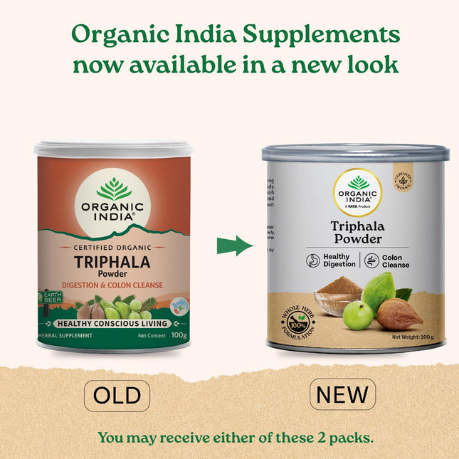 Organic India Triphala Powder - 100g