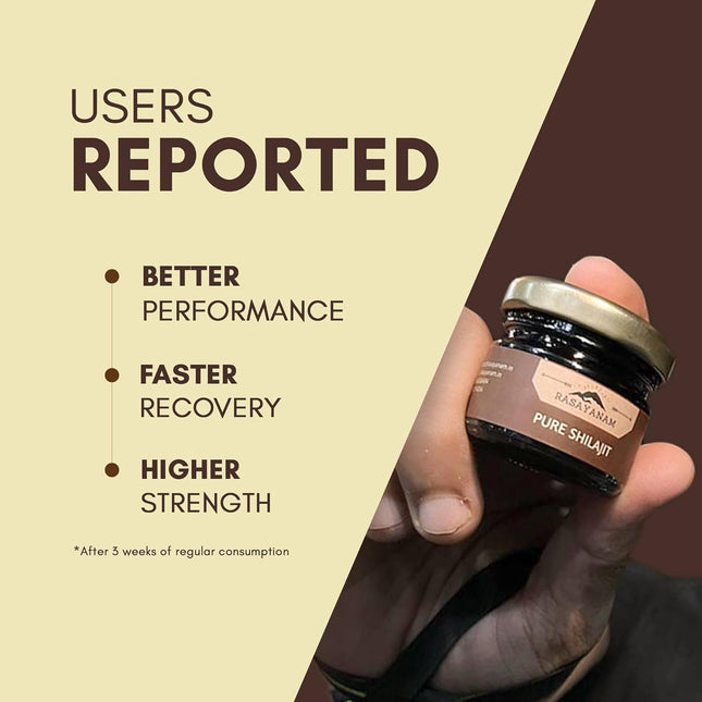 Rasayanam Pure Himalayan Shilajit Resin-20 Gm