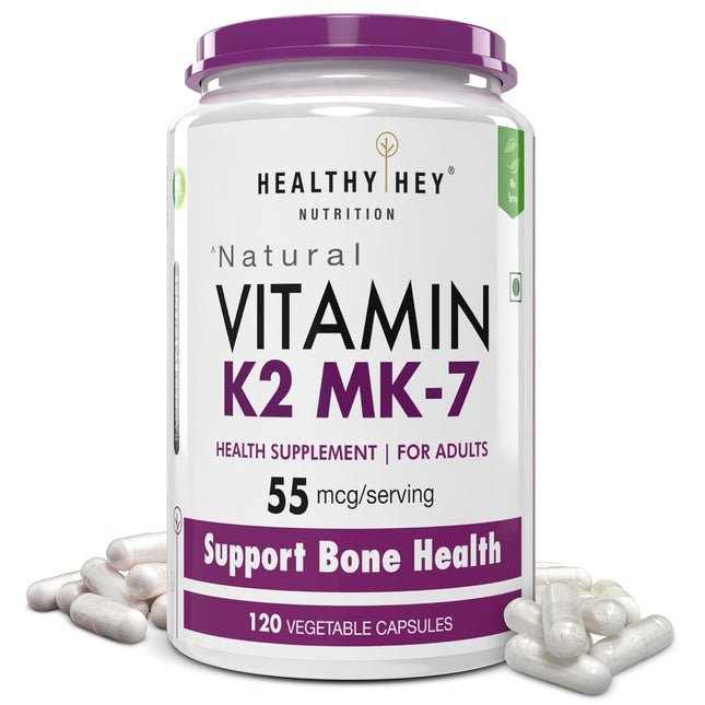 Healthy Hey Nutrition Vitamin K2 - 120 Capsules