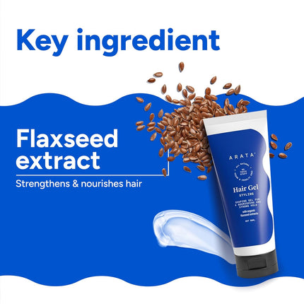 Arata Hair Styling Gel For Men & Women -50ml