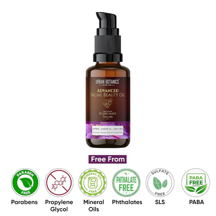 UrbanBotanics Kumkumadi Tailam Oil Face -30ml