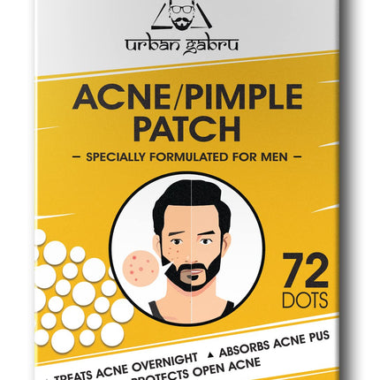 UrbanGabru Acne Pimple Patch - 72 Invisible Facial Stickers