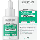 UrbanBotanics 10% Niacinamide Face Serum for Acne, Acne Scars/Marks for Oily & Acne Prone Skin | 30ml