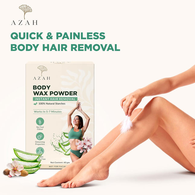 Azah Bikini Wax Powder for Women [100gm]