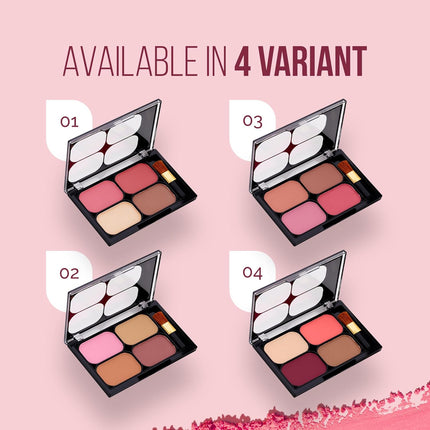 Colors Queen Blush and Highlighter Palette