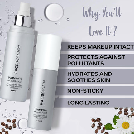 FACES CANADA Always On Glow Combo Foundation,Makeup Fixer,Strobe Cream-18ml