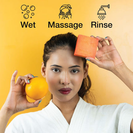 Soulflower Orange Carrot Soap-100g