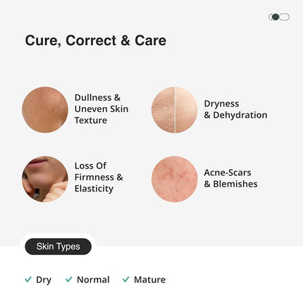 Cureskin Gentle Cleanse Brightening Face Wash with Lactic Acid AHA Foam Face Wash -100 ml