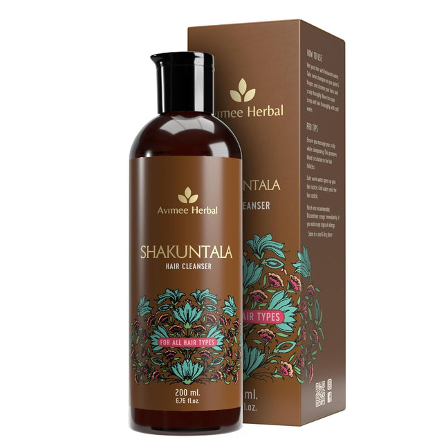 Avimee Herbal Shakuntala Hair Cleanser Shampoo For Men & Women | 200 ml
