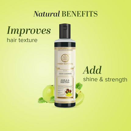 Khadi Natural Amla & Reetha Shampoo-210ml