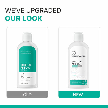 DERMATOUCH Salicylic Acid 2% Face Wash