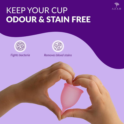 AZAH Menstrual Cup Wash 100 ml | Plant-Based