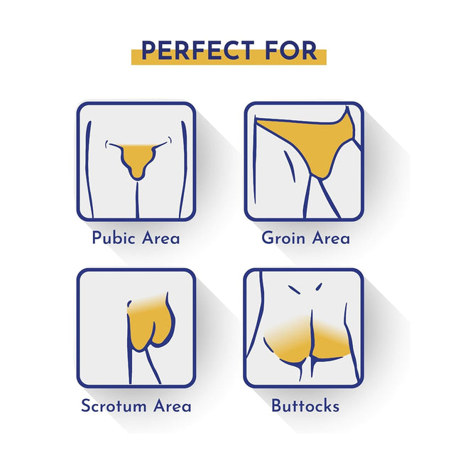 Mannlich Intimate/Private Hair Removal Cream for Men (100 ml