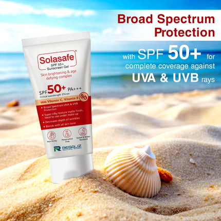Regaliz Sunscreen SPF 50+ | Broad-Spectrum UVA & UVB Protection