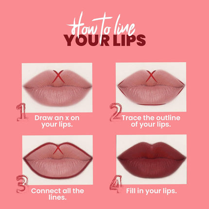 MARS Matte Lip Liner-Lip Pencil-1.4gm