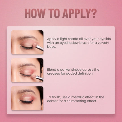 Swiss Beauty Lustre Eyeshadow Palette-5gm