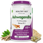 Healthy Hey Nutrition Ashwagandha Powder 120 Capsules