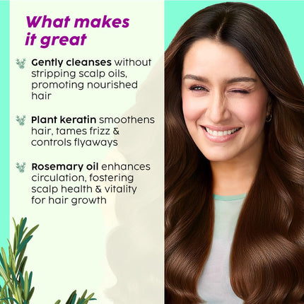 PLIX - THE PLANT FIX Rosemary Anti Hairfall Regime| Advanced Shampoo & Conditionerr